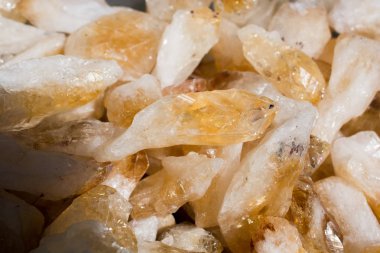 sitrin semigem taş olarak jeolojik mineral rock Jeod kristalleri