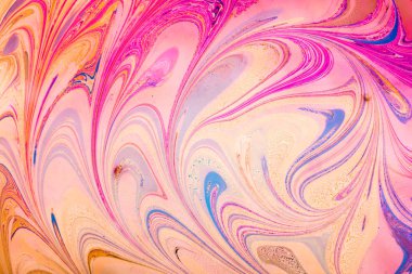 Geleneksel Osmanlı Türk mermer sanat modelleri soyut arka plan olarak