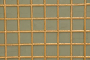 Tahtada geometrik desenli Osmanlı Türk sanatı