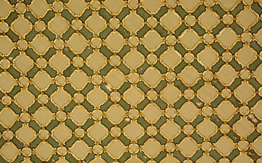 Geometrik desenli Osmanlı Türk sanatı