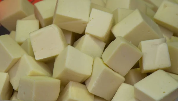 Traditional Turkish Style Cheese Sale View — Stock Photo, Image