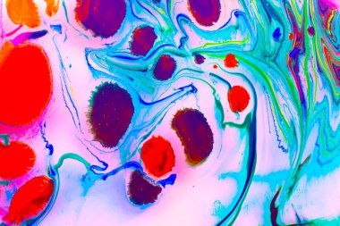 Geleneksel Osmanlı Türk mermer sanat modelleri soyut renkli arkaplan olarak