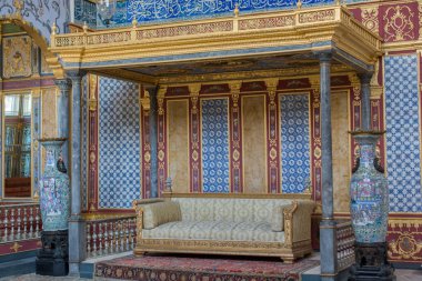 Geometrik desenli Osmanlı Türk sanatı