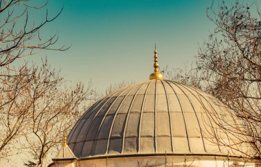 İstanbul, Türkiye 'de Osmanlı mimarisinde kubbenin dış görünümü