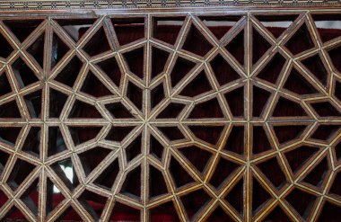 Geometrik desenli Osmanlı Türk sanatı