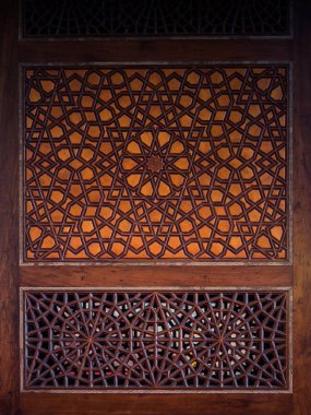 Geometrik desenli Osmanlı Türk sanatı