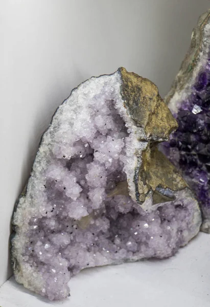 Set Van Natuurlijke Minerale Edelstenen Van Een Bepaald Type — Stockfoto