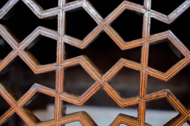 Geometrik desenli Osmanlı Türk sanatı