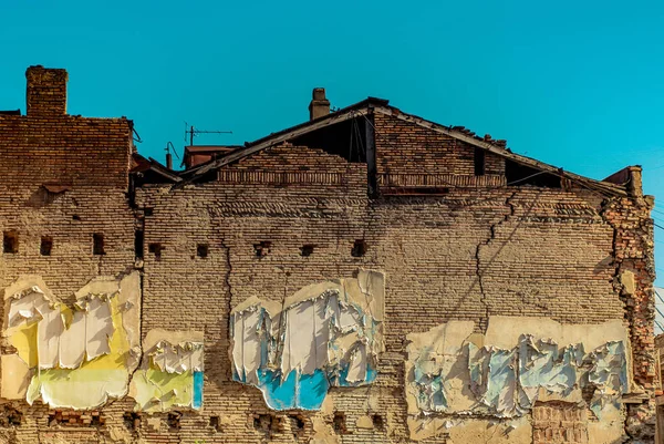 Basit bir grunge arkaplan dokusu kalıbı olarak duvar yüzeyi