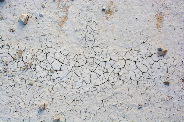 茶色乾燥泥地球背景テクスチャとしてひびの入った — ストック写真