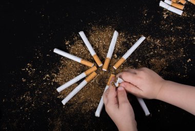 Dünya Tütüne Hayır Günü posteri sigara içilmez diyor.