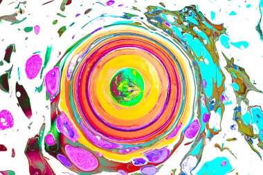 Geleneksel Osmanlı Türk mermer sanat modelleri soyut arka plan olarak