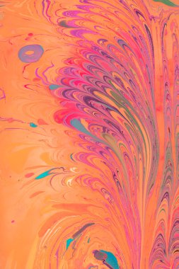 Geleneksel Osmanlı Türk mermer sanat modelleri soyut arka plan olarak