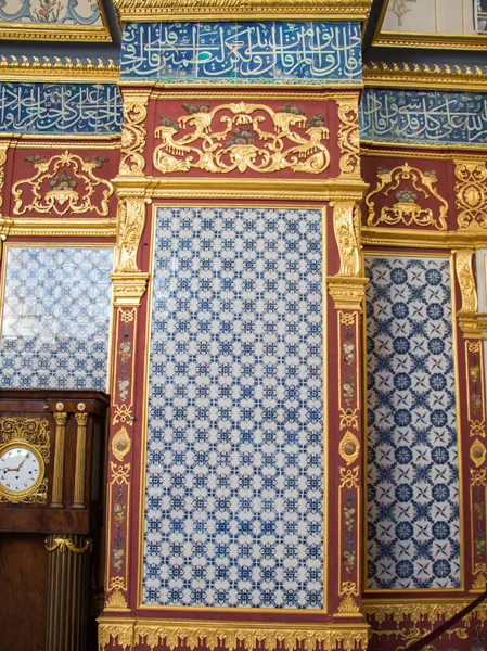 Interieur Van Een Historische Ottomaanse Moskee Het Zicht — Stockfoto