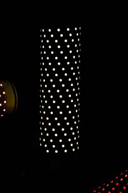 Belli bir tipte Noel ışıkları ve parti ışıkları.