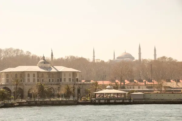 Stanbul City Skyline Voyage Turquie Arrière Plan Vue Panoramique Urbaine — Photo