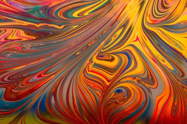 Geleneksel Osmanlı Türk mermer sanat modelleri soyut renkli arkaplan olarak