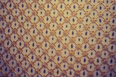 Geometrik desenli Osmanlı Türk sanatı