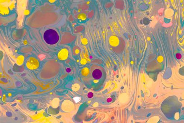 Geleneksel Osmanlı Türk mermer sanat modelleri soyut renkli arkaplan olarak