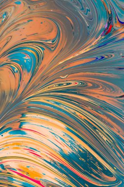 Geleneksel Osmanlı Türk mermer sanat modelleri soyut renkli arkaplan olarak