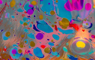 Geleneksel Osmanlı Türk mermer sanat modelleri soyut renkli arkaplan olarak