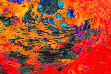 Geleneksel Osmanlı Türk mermer sanat modelleri soyut renkli arkaplan olarak