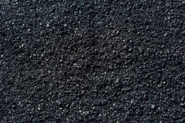 Taş asfalt dokusu arka plan siyah granit çakıl