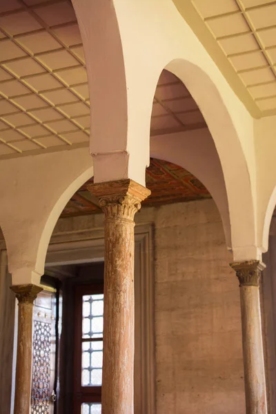Antike Säulen Aus Osmanischer Zeit Blick — Stockfoto