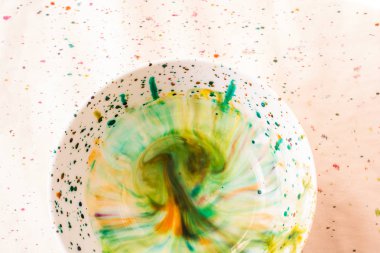 Geleneksel Osmanlı Türk mermer sanat modelleri soyut arka plan olarak