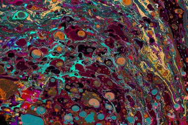 Geleneksel Osmanlı Türk mermer sanat modelleri soyut renkli arkaplan olarak