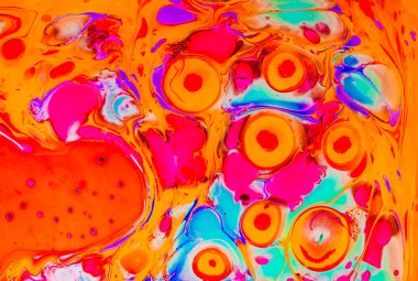 Geleneksel Osmanlı Türk mermer sanat modelleri soyut renkli arkaplan olarak