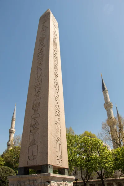 Dikilitaş Theodosius Sultanahmet Meydanı — Stok fotoğraf