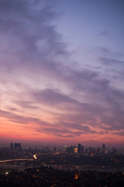 Abendwolken Istanbul — Stockfoto