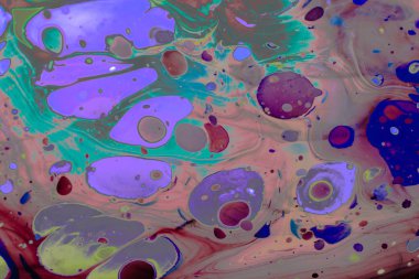 Geleneksel Osmanlı Türk mermer sanat modelleri soyut renkli arkaplan olarak