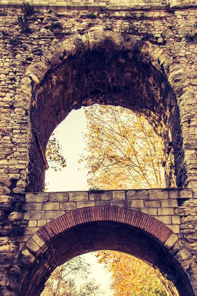 Stanbul Fatih Tarihi Bir Akarsu Manzarası — Stok fotoğraf