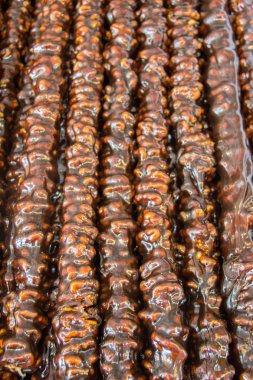 Türk stili meyve hamuru atıştırmalık olarak kurutuldu