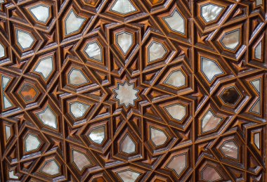 Geometrik desenli Osmanlı Türk sanatı