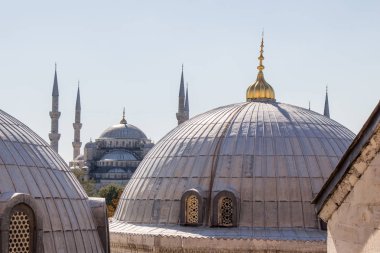 İstanbul, Türkiye 'de Osmanlı mimarisinde kubbenin dış görünümü