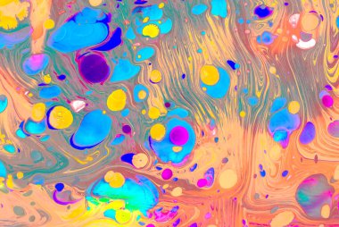 Geleneksel Osmanlı Türk mermer sanat modelleri soyut renkli arkaplan olarak