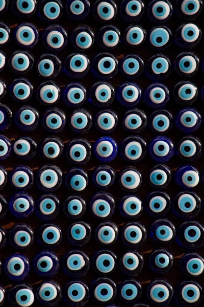 Ustawić Ściegu Złe Oko Jako Amulet Pamiątkami Turcji — Zdjęcie stockowe