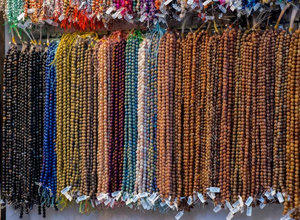 Colorful Beads Various Color Market — Stock Photo, Image