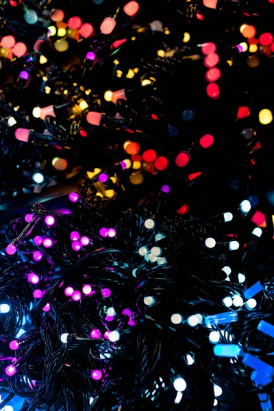 Christmas Lights Party Lights Certain Type — Stock Photo, Image