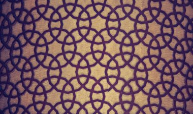 Osmanlı zamanının çiçek desenli örneği