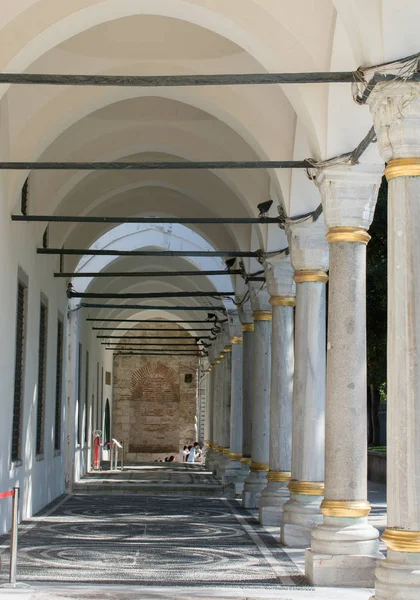 Antiguas Columnas Época Otomana Vista — Foto de Stock