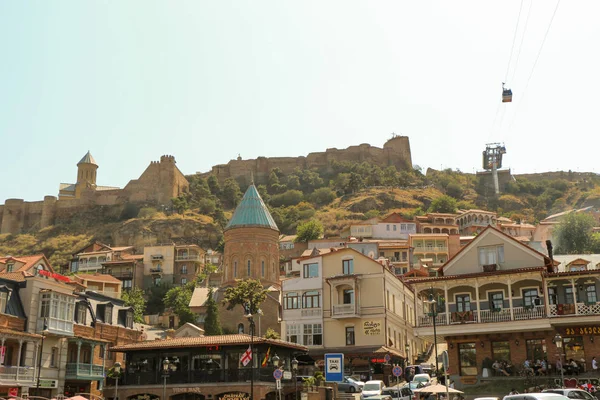 Старый Город Тбилиси Исторический Район Столицы Грузии — стоковое фото