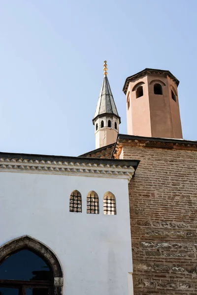 Střešní Příklad Osmanské Turecké Architektury Istanbulu — Stock fotografie