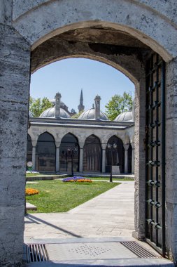 Osmanlı döneminden kalma antik sütunlar