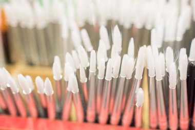 Görünüşte yeni boya fırçası seti