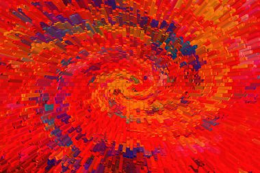 Renkli spiral çizgiler arka plan deseni