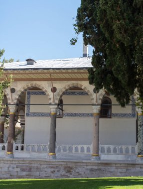 Osmanlı döneminden kalma antik sütunlar